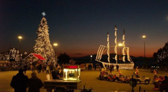 Λεωφορειακή γραμμή Θεσσαλονίκης Χριστούγεννα και Πρωτοχρονιά